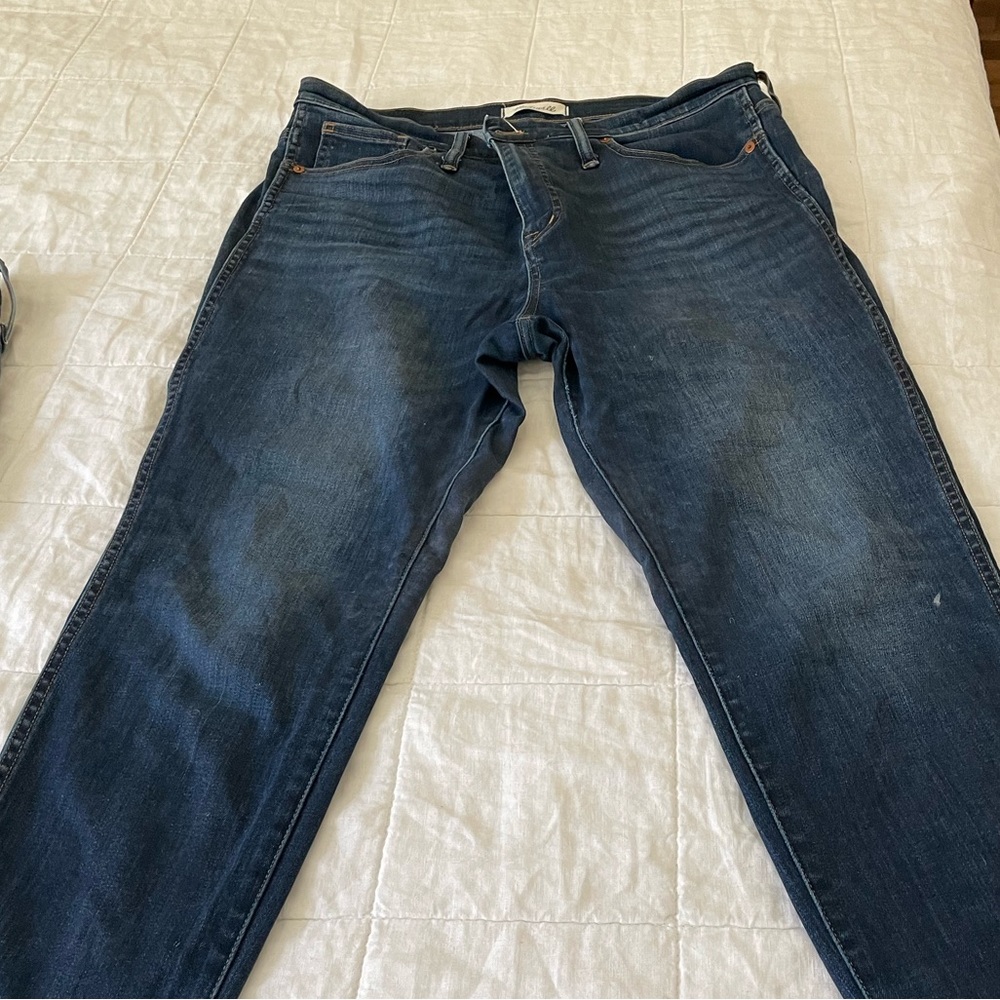 Madewell 10’" high-rise skinny jeans
